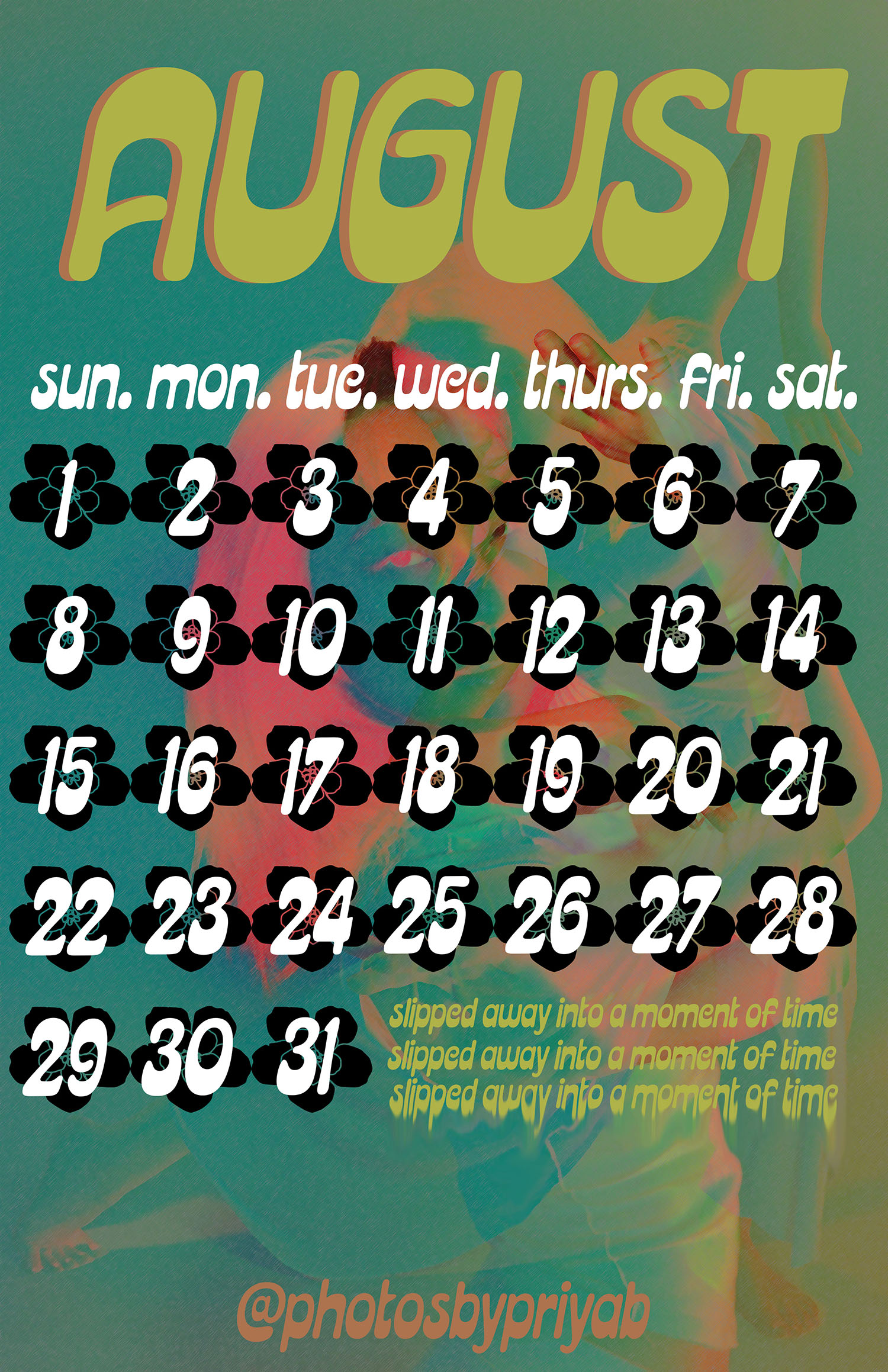Retro calendar